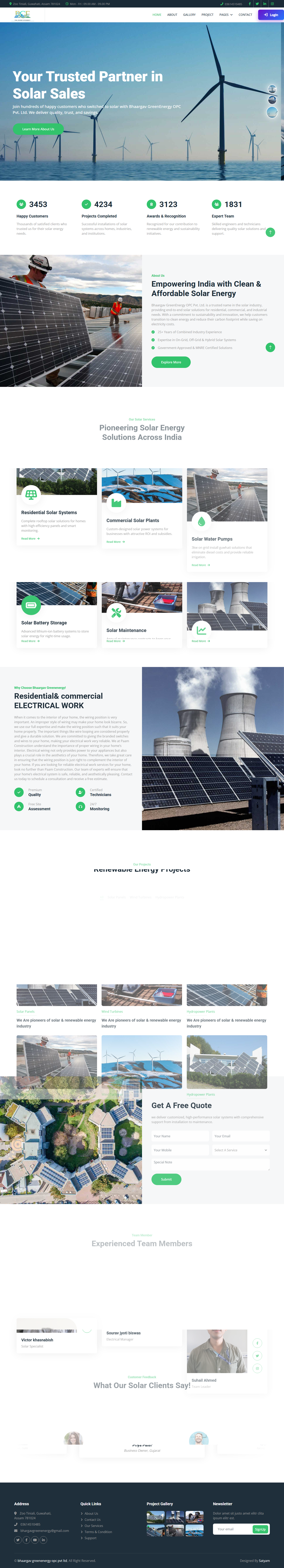 Bhargav Solar Energy Developed BY Diginiapay